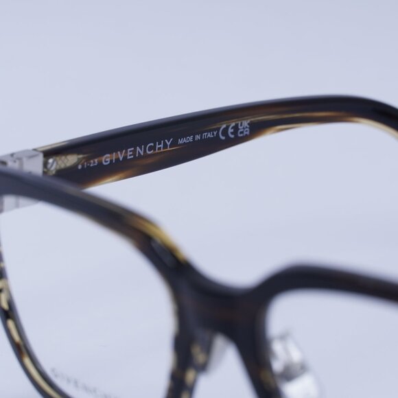 🕶️ New Givenchy GV50040F 056 Eyeglasses - Havana Frame 53mm - Picture 7 of 10